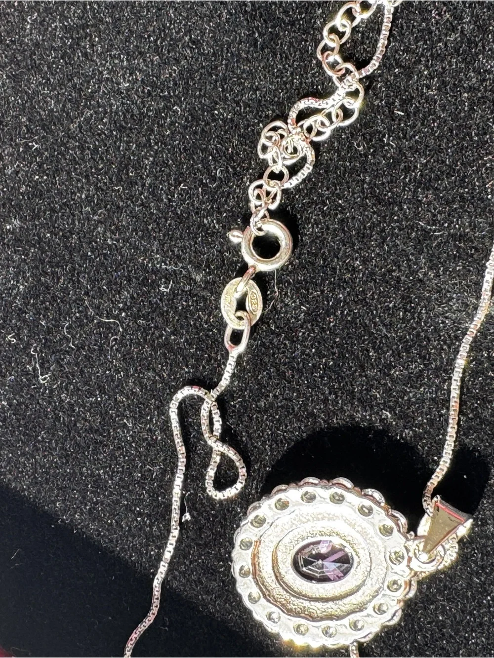 3PC Set with Purple Amethyst Jewelry Set